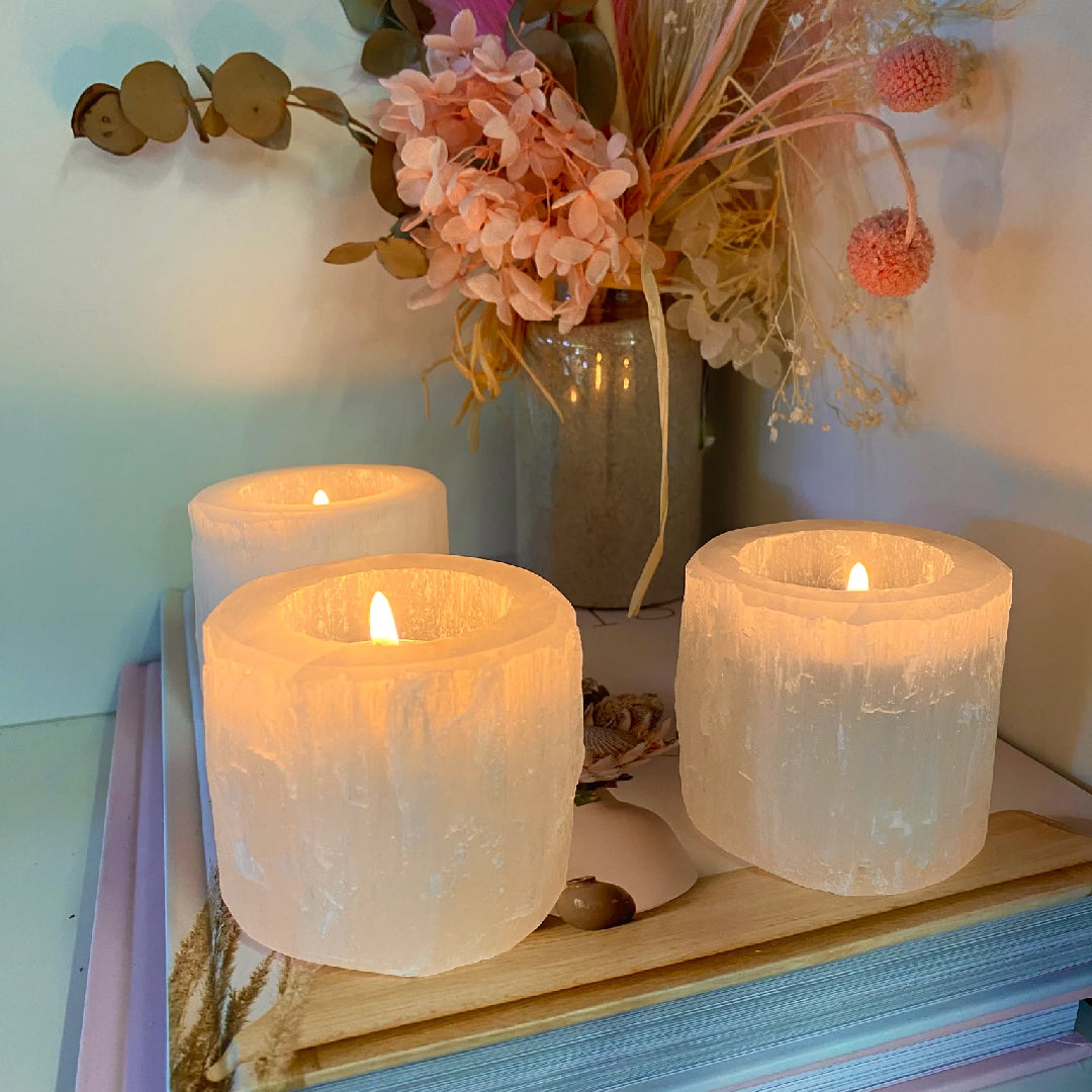 Decorate Your Space with Crystal Tea Light Holders Evolving Earth Designs