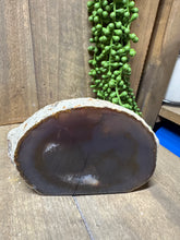 Load image into Gallery viewer, Natural Agate end - natural stone paper weight - home decor or unique office display