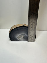 Load image into Gallery viewer, Natural Agate end - natural stone paper weight - home decor or unique office display