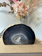 Load image into Gallery viewer, Natural Agate end - natural stone paper weight - home decor or unique office display