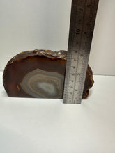 Load image into Gallery viewer, Natural Agate end - natural stone paper weight - home decor or unique office display