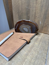 Load image into Gallery viewer, Natural Agate end - natural stone paper weight - home decor or unique office display