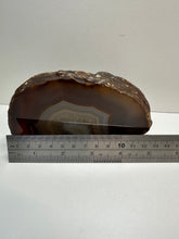 Load image into Gallery viewer, Natural Agate end - natural stone paper weight - home decor or unique office display