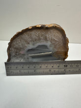 Load image into Gallery viewer, Natural Agate end - natural stone paper weight - home decor or unique office display