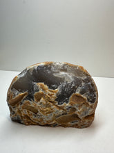 Load image into Gallery viewer, Natural Agate end - natural stone paper weight - home decor or unique office display