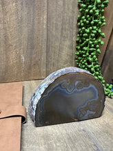 Load image into Gallery viewer, Natural Agate end - natural stone paper weight - home decor or unique office display