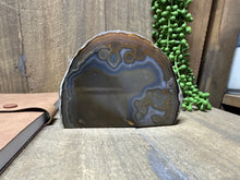Load image into Gallery viewer, Natural Agate end - natural stone paper weight - home decor or unique office display