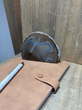 Load image into Gallery viewer, Natural Agate end - natural stone paper weight - home decor or unique office display