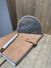 Load image into Gallery viewer, Natural Agate end - natural stone paper weight - home decor or unique office display