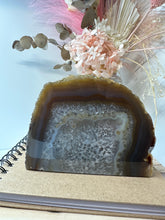 Load image into Gallery viewer, Natural Agate end - natural stone paper weight - home decor or unique office display