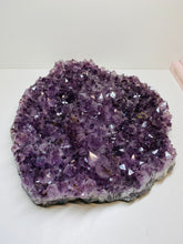Load image into Gallery viewer, Amethyst Crystal cluster with removable display stand
