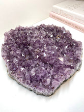 Load image into Gallery viewer, Amethyst Crystal cluster with removable display stand