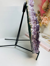 Load image into Gallery viewer, Amethyst Crystal cluster with removable display stand