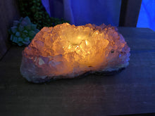Load image into Gallery viewer, Amethyst Crystal tea light candle holder