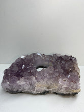 Load image into Gallery viewer, Amethyst Crystal tea light candle holder
