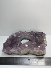 Load image into Gallery viewer, Amethyst Crystal tea light candle holder