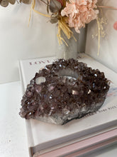 Load image into Gallery viewer, Amethyst Crystal tea light candle holder