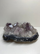 Load image into Gallery viewer, Amethyst Crystal tea light candle holder