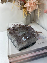 Load image into Gallery viewer, Amethyst Crystal tea light candle holder