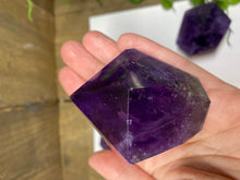 Load image into Gallery viewer, Amethyst short tower hexagon points