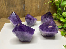Load image into Gallery viewer, Amethyst short tower hexagon points
