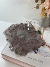 Load image into Gallery viewer, Amethyst Crystal tea light candle holder
