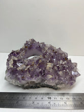 Load image into Gallery viewer, Amethyst Crystal tea light candle holder