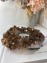 Load image into Gallery viewer, Amethyst Crystal tea light candle holder