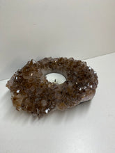 Load image into Gallery viewer, Amethyst Crystal tea light candle holder
