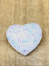 Load image into Gallery viewer, Aura Quartz crystal cluster love heart