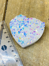 Load image into Gallery viewer, Aura Quartz crystal cluster love heart
