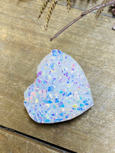 Load image into Gallery viewer, Aura Quartz crystal cluster love heart