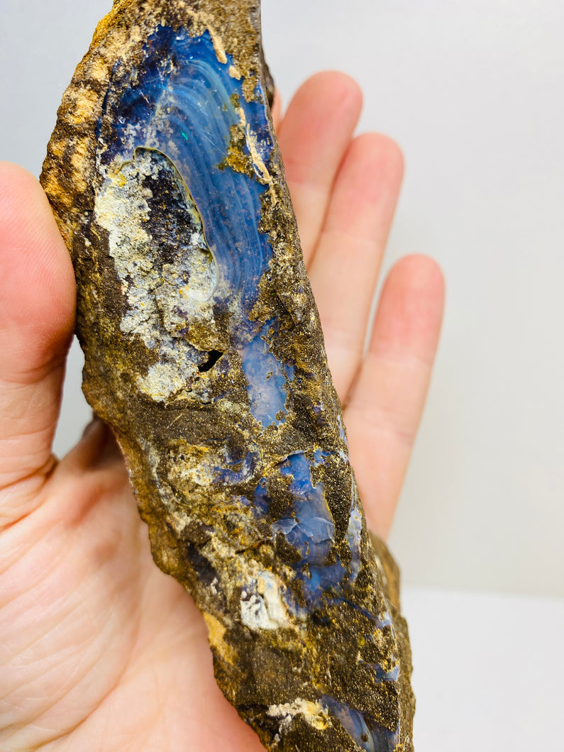 Australian Boulder Opal, natural stone found in Queensland Australia