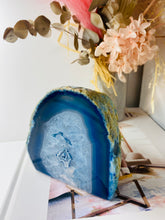 Load image into Gallery viewer, Blue Agate tea light Candle Holder