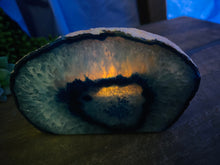 Load image into Gallery viewer, Blue Agate tea light Candle Holder