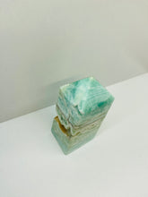 Load image into Gallery viewer, Blue Aragonite Tower Obelisk