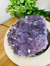 Load image into Gallery viewer, Freestanding Amethyst Crystal cluster