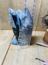 Load image into Gallery viewer, Freestanding Fossil Orthoceras statute