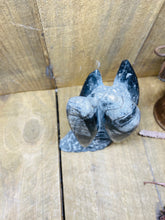Load image into Gallery viewer, Freestanding Fossil Orthoceras statute