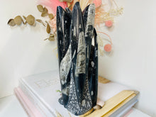 Load image into Gallery viewer, Freestanding Fossil Orthoceras statute