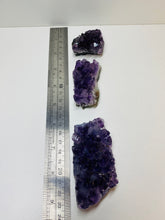 Load image into Gallery viewer, Small Amethyst Crystal cluster -  home décor or unique table piece