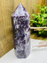 Load image into Gallery viewer, Lepidolite tower obelisk