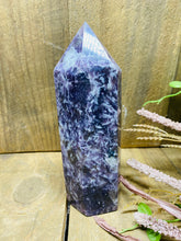 Load image into Gallery viewer, Lepidolite tower obelisk