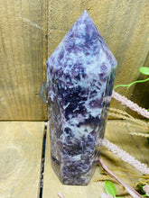 Load image into Gallery viewer, Lepidolite tower obelisk