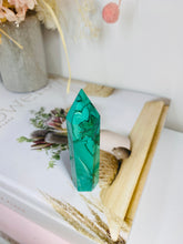 Load image into Gallery viewer, Malachite Tower Obelisk