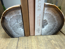 Load image into Gallery viewer, Natural Agate book ends