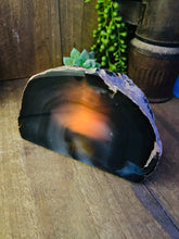 Load image into Gallery viewer, Natural Agate tea light Candle Holder (natural stone / crystal), home decor