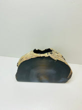 Load image into Gallery viewer, Natural Agate tea light Candle Holder (natural stone / crystal), home decor
