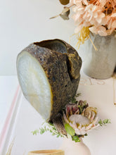 Load image into Gallery viewer, Natural Agate tea light Candle Holder (natural stone / crystal), home decor