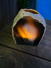 Load image into Gallery viewer, Natural Agate tea light Candle Holder (natural stone / crystal), home decor